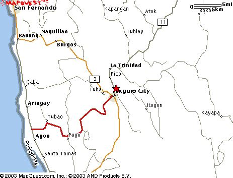 asin road baguio city map